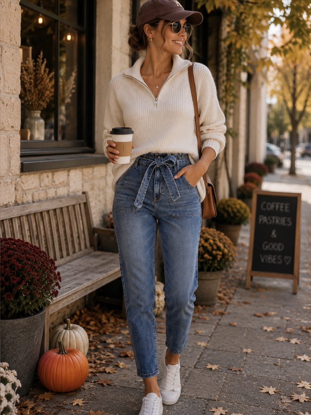 Dynamite Kendall High Rise Paper Bag Jeans